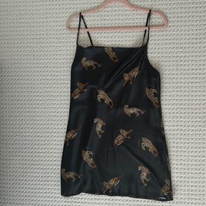 Princess polly black satin dress